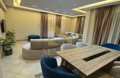 Apartment - 3 Bedrooms - 2 Bathrooms for rent in Central St. - 1st District - 6 October City - Giza