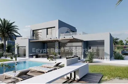 منزل مزدوج - 3 غرف نوم - 3 حمامات للبيع في مانجروفي ريزيدنس - الجونة - الغردقة - محافظة البحر الاحمر