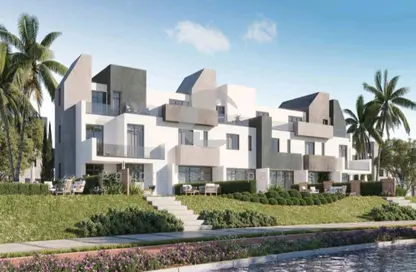 Townhouse - 3 Bedrooms - 4 Bathrooms for sale in Rivers - New Zayed City - Sheikh Zayed City - Giza