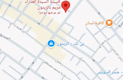 نصف طابق - استوديو - 2 حمامات للايجار في شارع القاهره - العزب - الشرابية - القاهرة