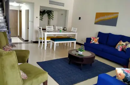 Duplex - 2 Bedrooms - 3 Bathrooms for rent in Porto New Cairo - 5th Settlement Compounds - The 5th Settlement - New Cairo City - Cairo