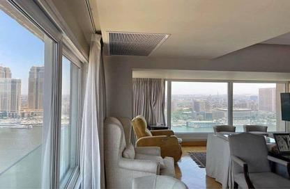 Hotel Apartment - 3 Bedrooms - 2 Bathrooms for sale in Cornish El Nile St. - Maadi - Hay El Maadi - Cairo