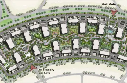 دوبلكس - 3 غرف نوم - 3 حمامات للبيع في اللوتس الشمالي - حى اللوتس - مدينة القاهرة الجديدة - القاهرة
