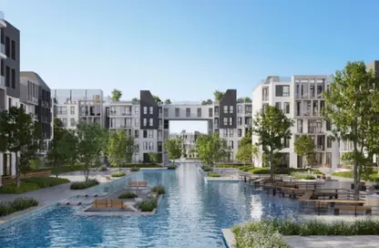Apartment - 2 Bedrooms - 2 Bathrooms for sale in Rivers - New Zayed City - Sheikh Zayed City - Giza