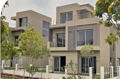 Twin House - 3 Bedrooms - 3 Bathrooms for sale in Palm Hills New Cairo - 5th Settlement Compounds - The 5th Settlement - New Cairo City - Cairo