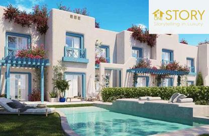 Townhouse - 3 Bedrooms - 4 Bathrooms for sale in Mountain View - Ras Al Hekma - North Coast