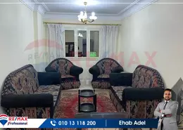 Apartment - 2 Bedrooms - 1 Bathroom for rent in Khaled Ibn Al Walid St. - Miami - Hay Awal El Montazah - Alexandria