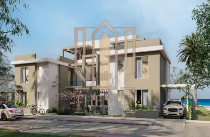 Townhouse - 3 Bedrooms - 3 Bathrooms for sale in Seashore - Ras Al Hekma - North Coast