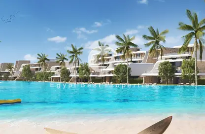 Chalet - 2 Bedrooms - 2 Bathrooms for sale in The Med - Ras Al Hekma - North Coast