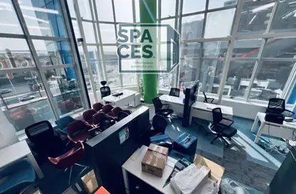 Office Space - Studio - 1 Bathroom for rent in Bank Center Street - South Teseen St. - The 5th Settlement - New Cairo City - Cairo