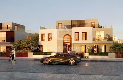 Townhouse - 3 Bedrooms - 4 Bathrooms for sale in Hills of one - New Zayed City - Sheikh Zayed City - Giza