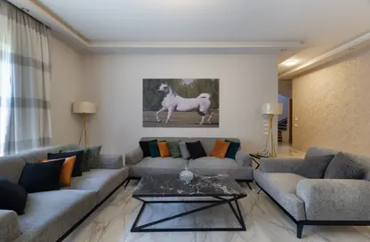 Duplex - 4 Bedrooms - 3 Bathrooms for rent in Beverly Hills - Sheikh Zayed Compounds - Sheikh Zayed City - Giza