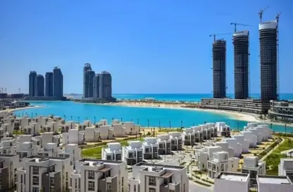Apartment - 3 Bedrooms - 3 Bathrooms for sale in Mazarine - New Alamein City - Al Alamein - North Coast