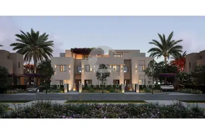 دوبلكس - 3 غرف نوم - 2 حمامات للبيع في أو ويست - كمبوندات 6 أكتوبر - مدينة 6 أكتوبر - الجيزة