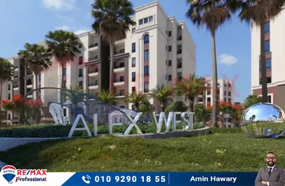 شقة - 3 غرف نوم - 3 حمامات للبيع في اليكس ويست - كمبوندات الاسكندرية - الاسكندرية