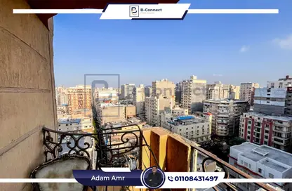 شقة - 3 غرف نوم - 2 حمامات للبيع في شارع ممفيس - الإبراهيمية - حي وسط - الاسكندرية