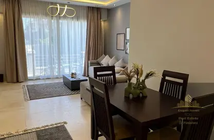 Apartment - 1 Bedroom - 1 Bathroom for rent in Palm Hills Village Gate - South Investors Area - New Cairo City - Cairo