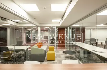 Office Space - Studio - 2 Bathrooms for rent in Street2 - District 2 - The 5th Settlement - New Cairo City - Cairo
