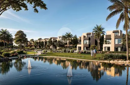 Twin House - 4 Bedrooms - 4 Bathrooms for sale in Swan Lake West - 6 October Compounds - 6 October City - Giza