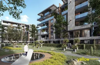 Apartment - 2 Bedrooms - 2 Bathrooms for sale in Yellow Residence - New Cairo City - Cairo