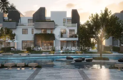 Townhouse - 3 Bedrooms - 3 Bathrooms for sale in Rivers - New Zayed City - Sheikh Zayed City - Giza Townhouse - 3 Bedrooms - 3 Bathrooms for sale in Rivers - New Zayed City - Sheikh Zayed City - Giza