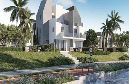 Apartment - 2 Bedrooms - 2 Bathrooms for sale in Rivers - New Zayed City - Sheikh Zayed City - Giza