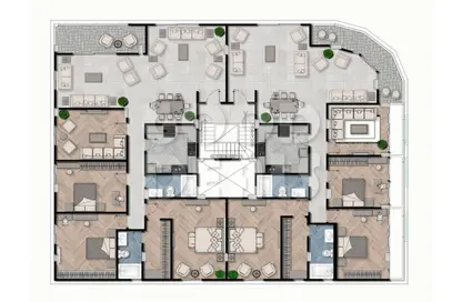 Apartment - 4 Bedrooms - 2 Bathrooms for sale in Bait Alwatan - The 5th Settlement - New Cairo City - Cairo