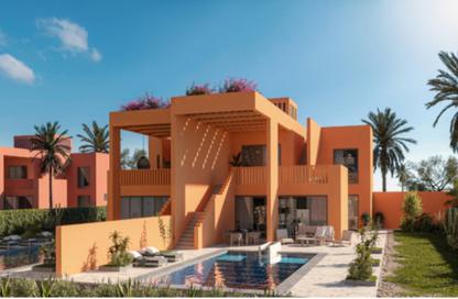 Twin House - 3 Bedrooms - 4 Bathrooms for sale in Mangroovy Residence - Al Gouna - Hurghada - Red Sea