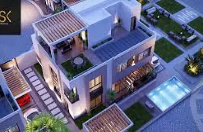 Villa - 4 Bedrooms - 3 Bathrooms for sale in Green Belt Gate 7 Road - Green Belt - 6 October City - Giza