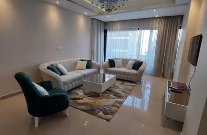 Apartment - 3 Bedrooms - 3 Bathrooms for rent in The Water Way - North Investors Area - New Cairo City - Cairo
