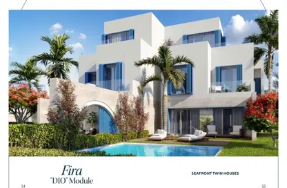 Chalet - 3 Bedrooms - 2 Bathrooms for sale in Naia bay - Ras Al Hekma - North Coast