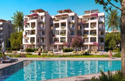 شاليه - غرفة نوم - 2 حمامات للبيع في هاسيندا وترز - قسم الضبعة - الساحل الشمالي