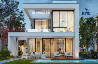 Townhouse - 3 Bedrooms - 3 Bathrooms for sale in Lake West - Sheikh Zayed Compounds - Sheikh Zayed City - Giza