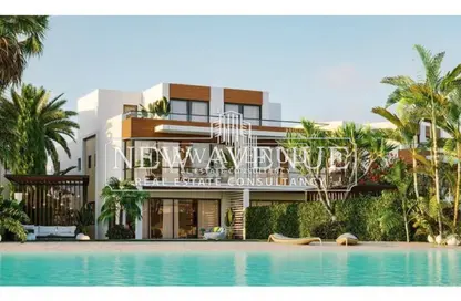 تاون هاوس - 3 غرف نوم - 4 حمامات للبيع في آزار آيلند - قسم الضبعة - الساحل الشمالي