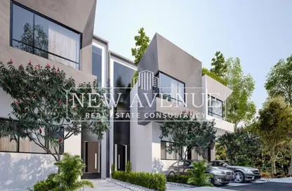 Townhouse - 3 Bedrooms - 4 Bathrooms for sale in Eastshire compound - 5th Settlement Compounds - The 5th Settlement - New Cairo City - Cairo