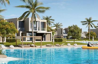 Chalet - 3 Bedrooms - 4 Bathrooms for sale in Azha North - Ras Al Hekma - North Coast