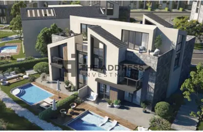 Townhouse - 4 Bedrooms - 4 Bathrooms for sale in The Ridge - Mostakbal City Compounds - Mostakbal City - Future City - Cairo