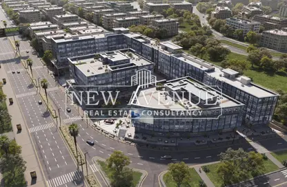 Half Floor - Studio - 2 Bathrooms for sale in Stride - El Lotus - New Cairo City - Cairo