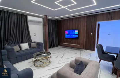 Apartment - 2 Bedrooms - 2 Bathrooms for rent in Ibrahim Nawar St. - 6th Zone - Nasr City - Cairo
