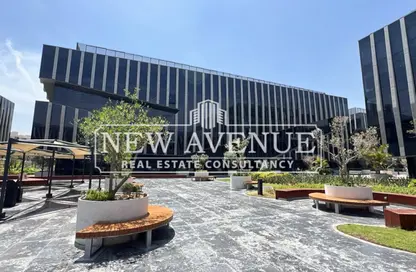 Office Space - Studio - 1 Bathroom for rent in American University Housing District - 5th Settlement Compounds - The 5th Settlement - New Cairo City - Cairo