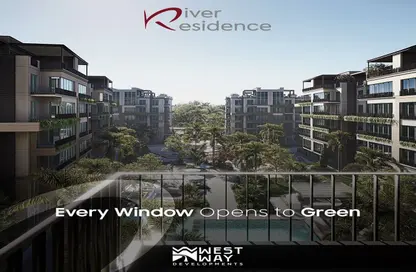شقة - 3 غرف نوم - 3 حمامات للبيع في ريفر ريزيدنس - حدائق اكتوبر - مدينة 6 أكتوبر - الجيزة