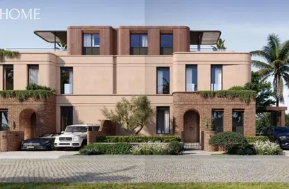 Townhouse - 3 Bedrooms - 3 Bathrooms for sale in Crescent Walk - 5th Settlement Compounds - The 5th Settlement - New Cairo City - Cairo