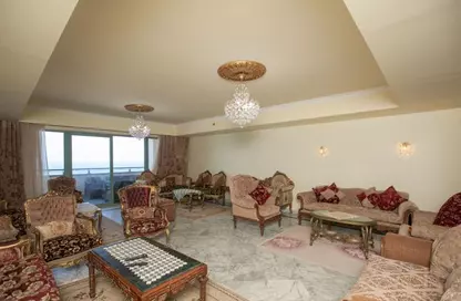 شقق فندقية - 3 غرف نوم - 3 حمامات للايجار في سان ستيفانو جراند بلازا - سان ستيفانو - حي شرق - الاسكندرية