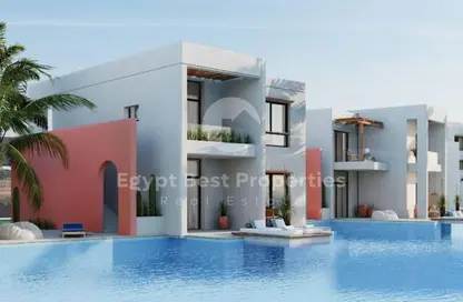 Townhouse - 3 Bedrooms - 3 Bathrooms for sale in Makadi Orascom Resort - Makadi - Hurghada - Red Sea