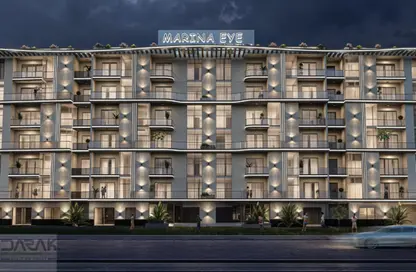 شقق فندقية - 3 غرف نوم - 2 حمامات للبيع في مارينا 1 - مارينا - العلمين - الساحل الشمالي