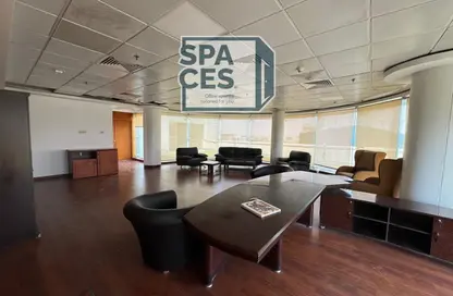 Office Space - Studio - 1 Bathroom for rent in Bank Center Street - South Teseen St. - The 5th Settlement - New Cairo City - Cairo