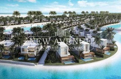 Chalet - 2 Bedrooms - 3 Bathrooms for sale in Azha North - Ras Al Hekma - North Coast