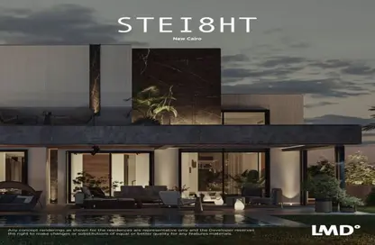 Villa - 5 Bedrooms - 6 Bathrooms for sale in Stei8ht - The 1st Settlement - New Cairo City - Cairo