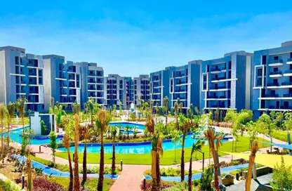Apartment - 2 Bedrooms - 2 Bathrooms for sale in Sun Capital - Fayoum Desert road - 6 October City - Giza