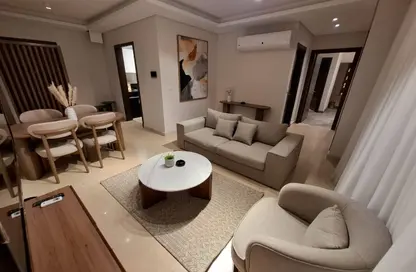 Apartment - 2 Bedrooms - 2 Bathrooms for rent in Village Views - Zed Towers - Sheikh Zayed Compounds - Sheikh Zayed City - Giza